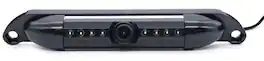 NVX - Universal Rearview License Plate Mount Camera with Full Metal Body - Black