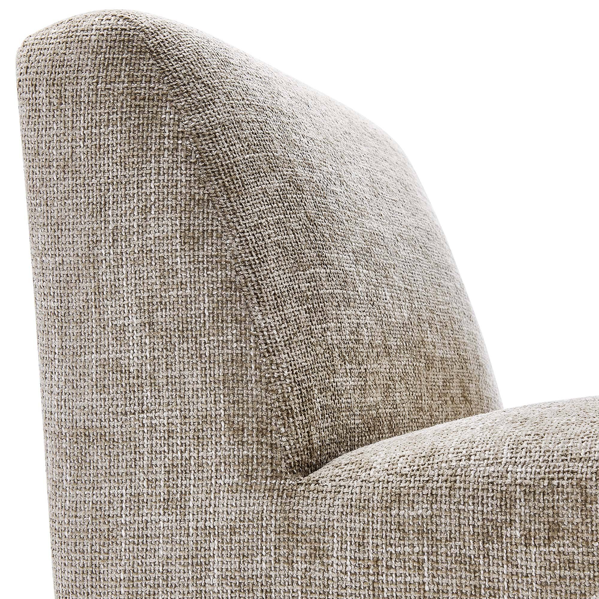 Alt View 5. Modway - Amita Chenille Upholstered Accent Chair by Modway - Khaki.
