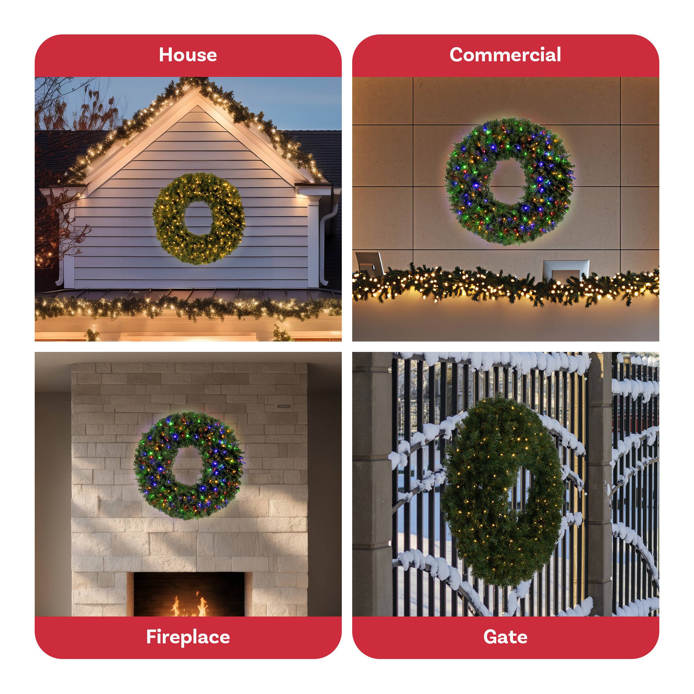 - House
- Commercial
- Fireplace
- Gate
