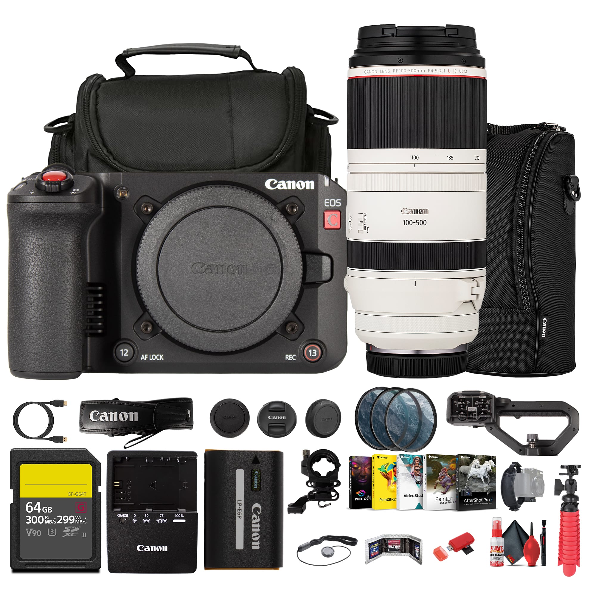 Canon - EOS C50 Full Frame Cinema Camera RF Mount | 7K Open Gate Full Frame Sensor with Dual Pixel CMOS AF II, 4K 120p Rec