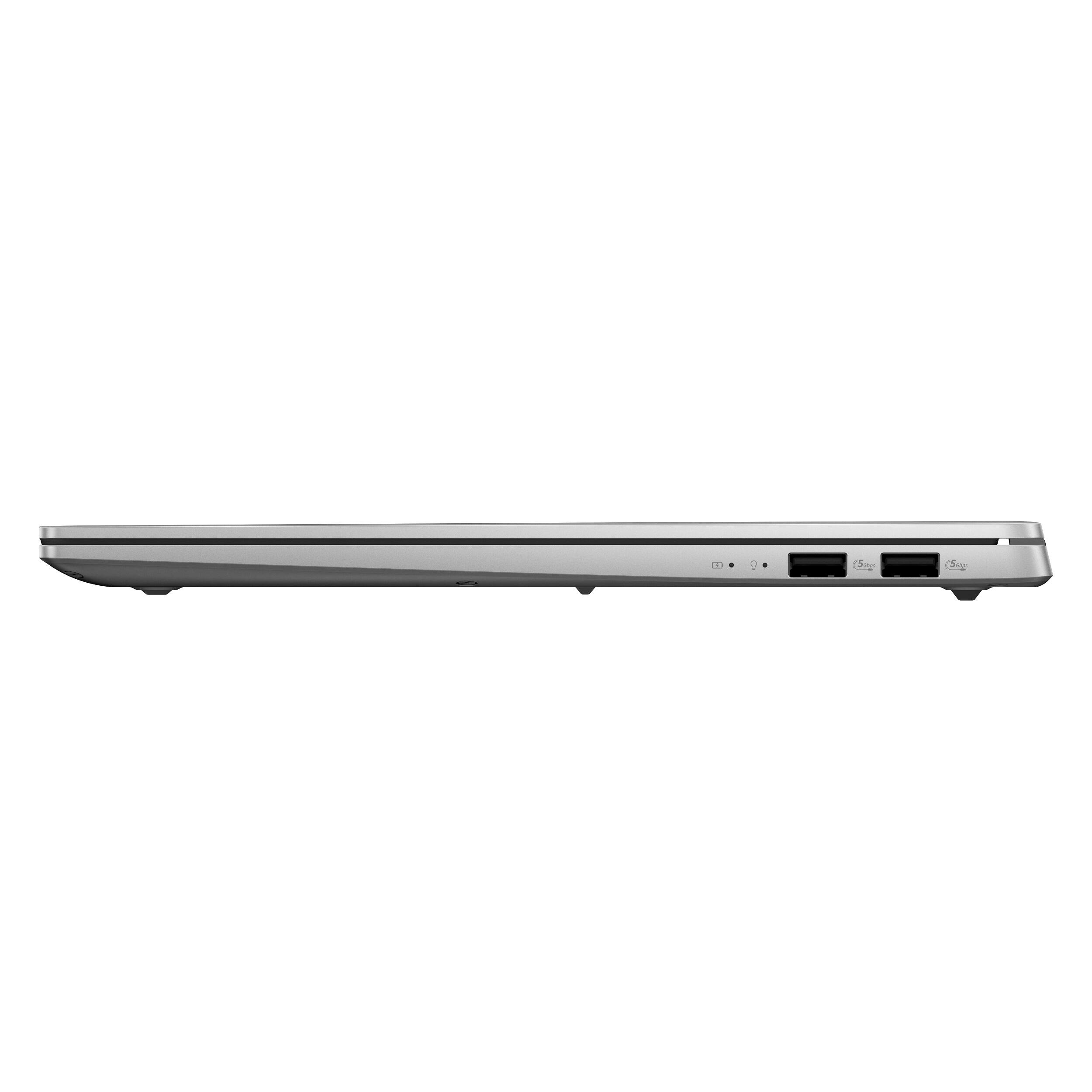 Alt View 14. ASUS - Vivobook S 15 15.6" 3K OLED Laptop - Copilot+ PC - Snapdragon X Elite - 32GB Memory - 1TB SSD - Cool Silver.