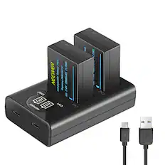 NEEWER Pack 1Wh Battery 11.1V NEEWER DMW-BLC12 1500mAh Rechargeable Replaces 7.4V ion H CHI 'ack 1Wh M AUAAA 14 HAL CHS