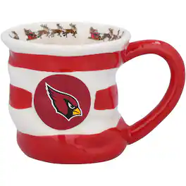 The Memory Company - Arizona Cardinals 18oz. Team Holiday Mug - Multicolor