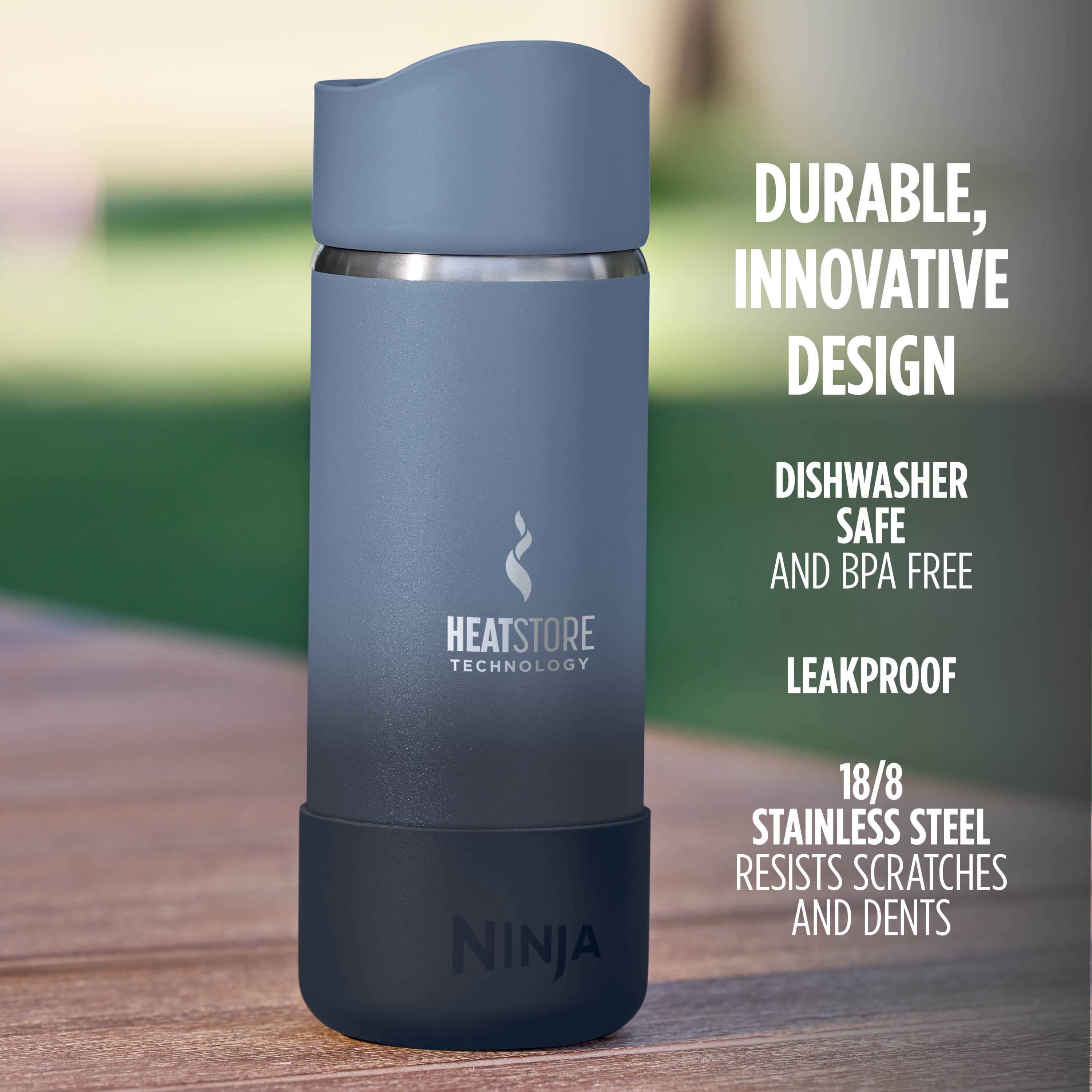 DURABLE, INNOVATIVE DESIGN  
HEATSTORE TECHNOLOGY  
DISHWASHER SAFE AND BPA FREE  
LEAKPROOF  
18/8 STAINLESS STEEL RESISTS SCRATCHES AND DENTS