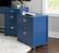 Alt View Zoom 18. Linon Home Décor - Penrose Rolling File Cabinet With Adjustable Rails - Navy Paint / Silver Hardware.