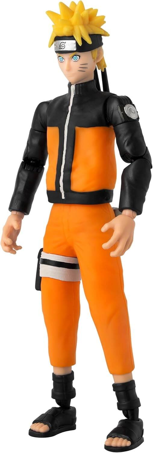 Back. BANDAI NAMCO Entertainment - Anime Heroes - Naruto - Naruto Uzumaki (Renewal ver.) 6.5" Action Figure.