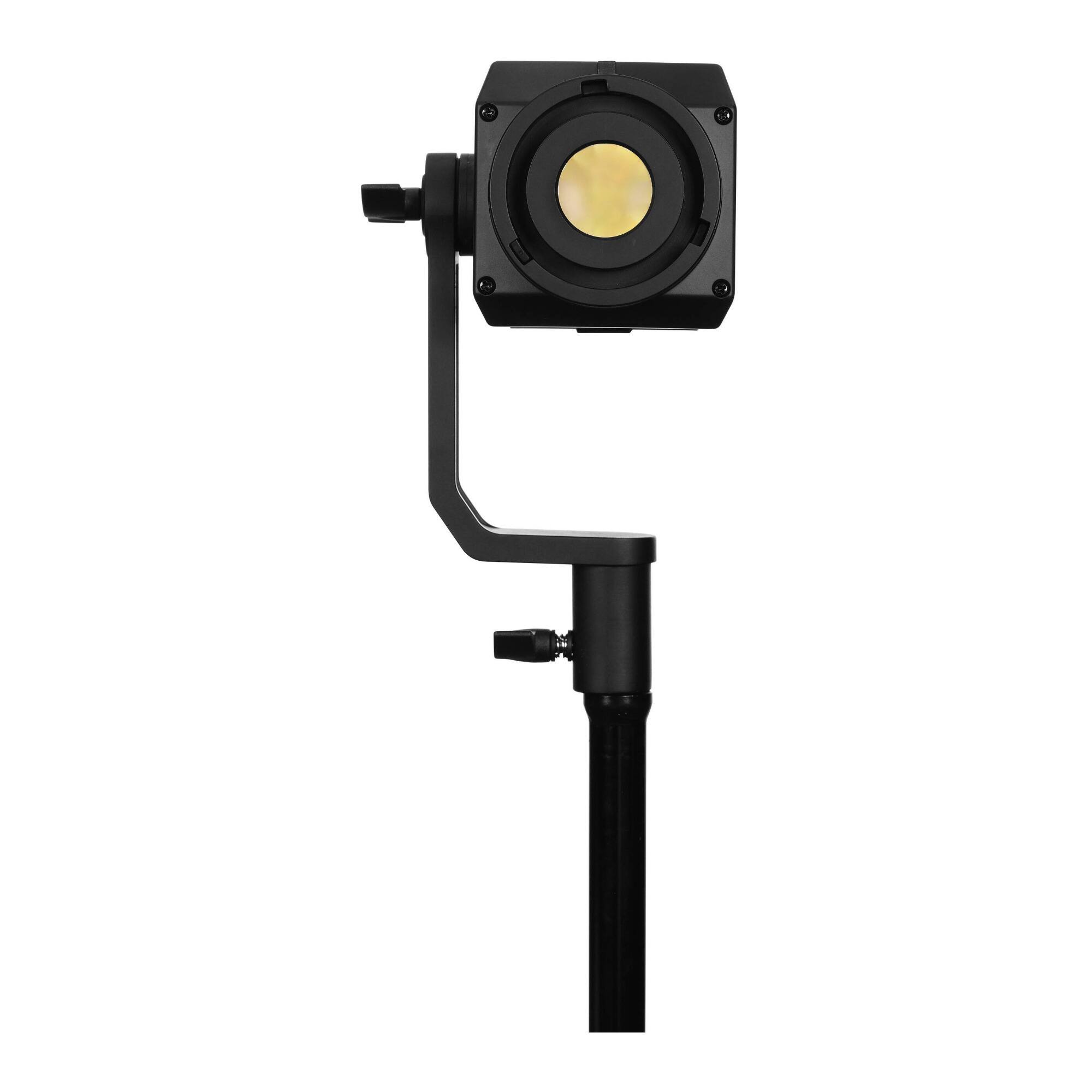 Back. NANLITE - Nanlite Forza 60C RGB LED Monolight (3-Light Kit) with Black Rolling Hard Case.