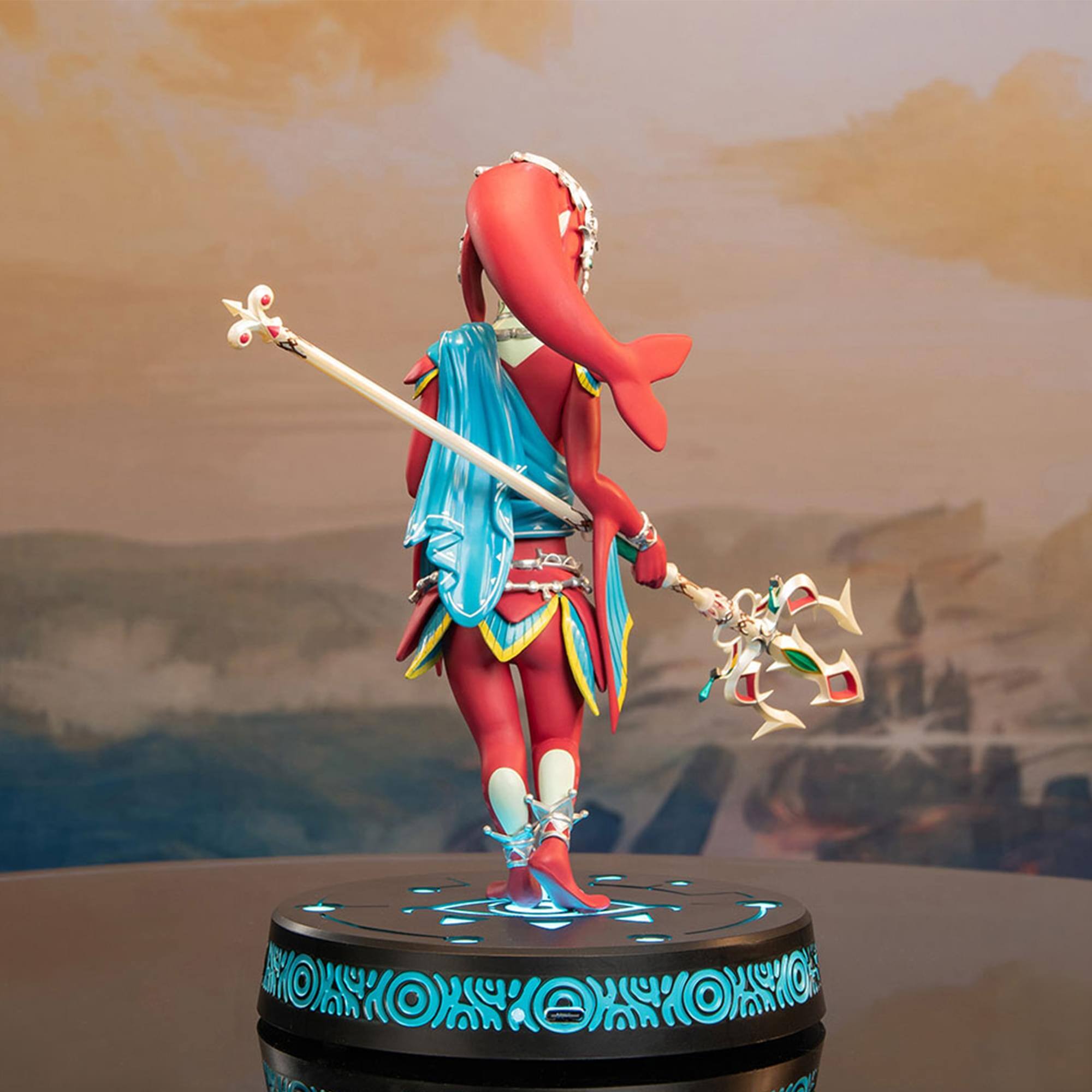Alt View 3. First 4 Figures - Legend of Zelda Breath Of The Wild Mipha 8 Inch PVC Statue (Collector's Edition) - Multi-Colored.