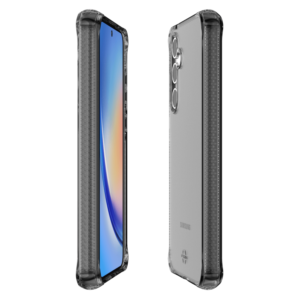 Alt View 1. Itskins - Spectrum_R Clear Case for Samsung Galaxy A35 5G - Black.