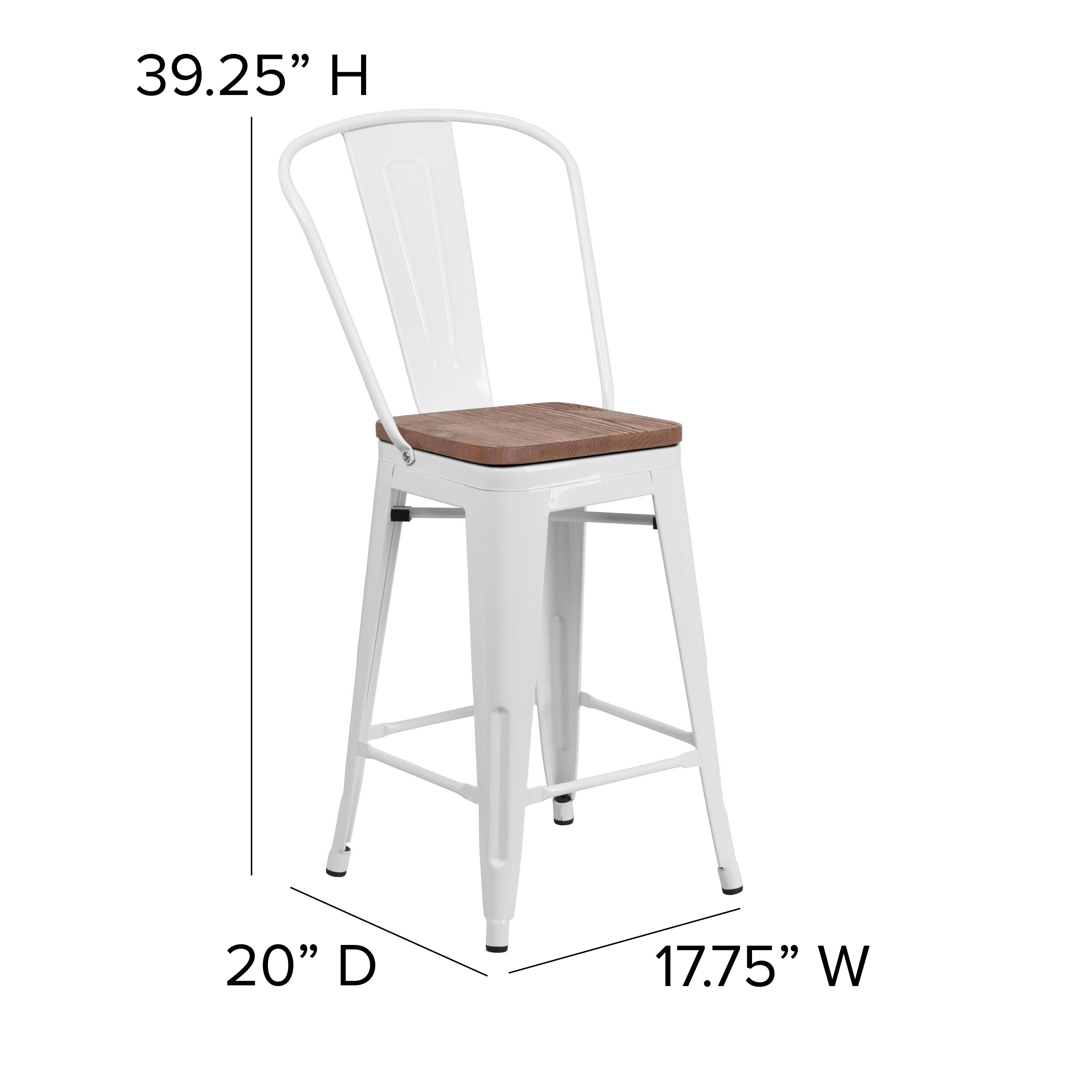 39.25" H  
20" D  
17.75" W