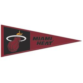 WinCraft - Miami Heat 13" x 32" Wool Primary Logo Pennant - Multicolor