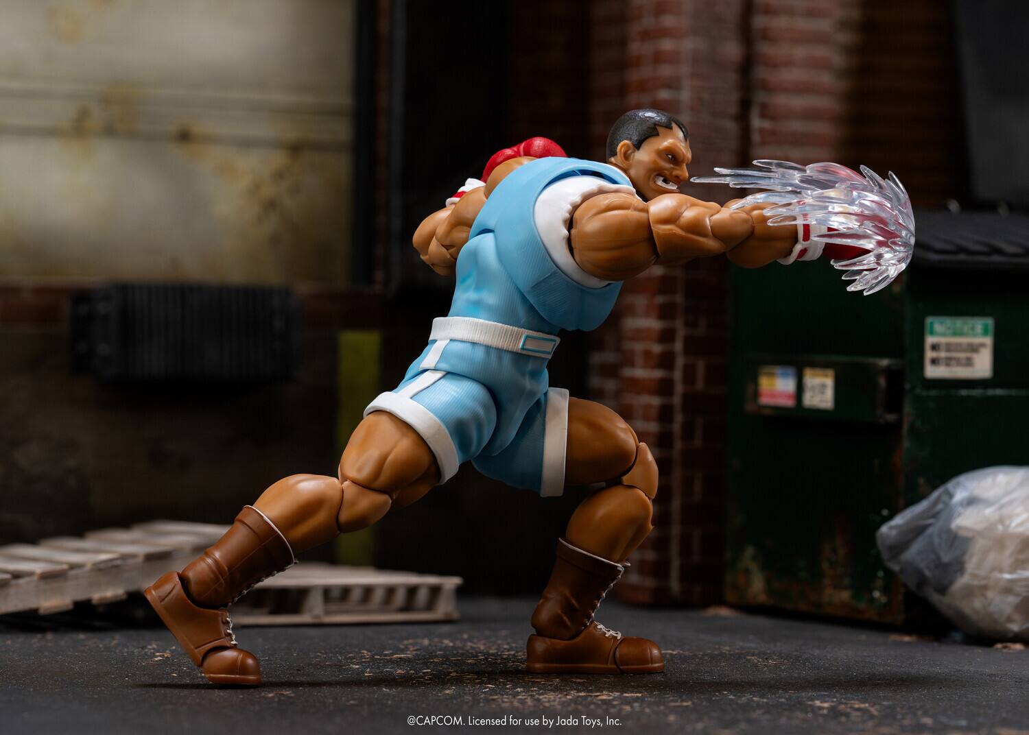 @CAPCOM. Licensed for use by Jada Toys, Inc.