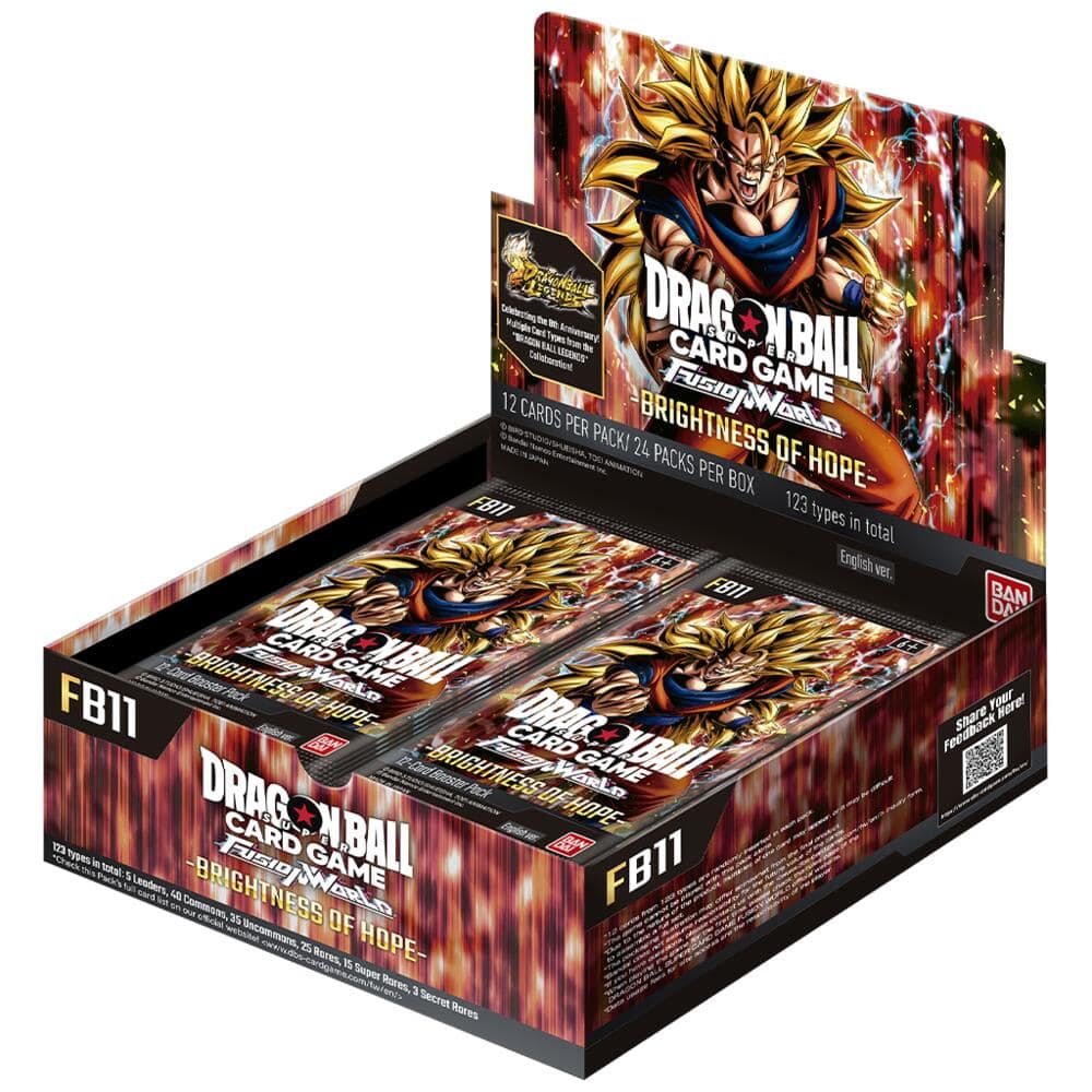 Bandai - Dragon Ball Super: Fusion World Trading Card Game - Brightness of Hope Booster Box (FB11) price history on PriceWatchPro