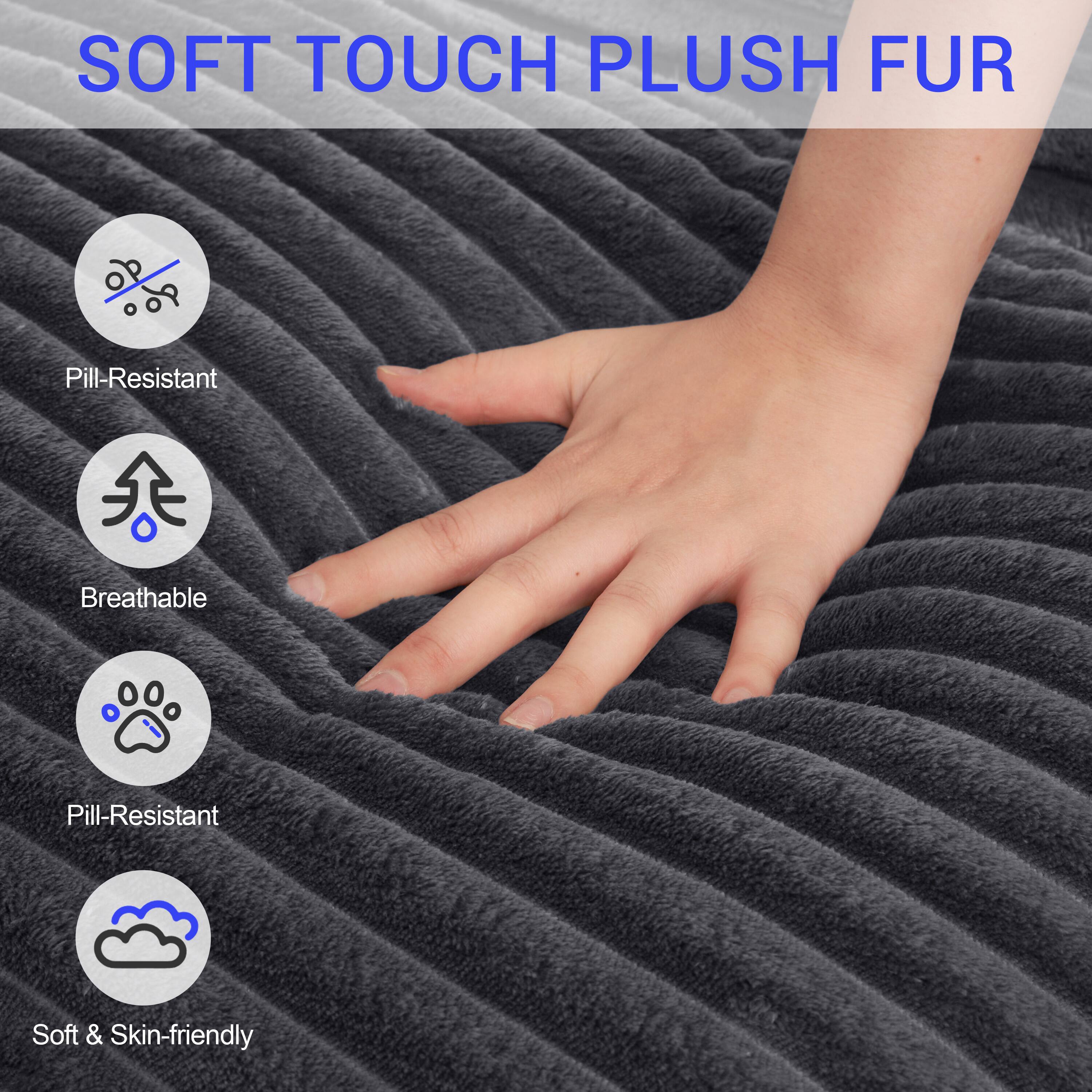 SOFT TOUCH PLUSH FUR

- Pill-Resistant
- Breathable
- Pill-Resistant
- Soft & Skin-friendly