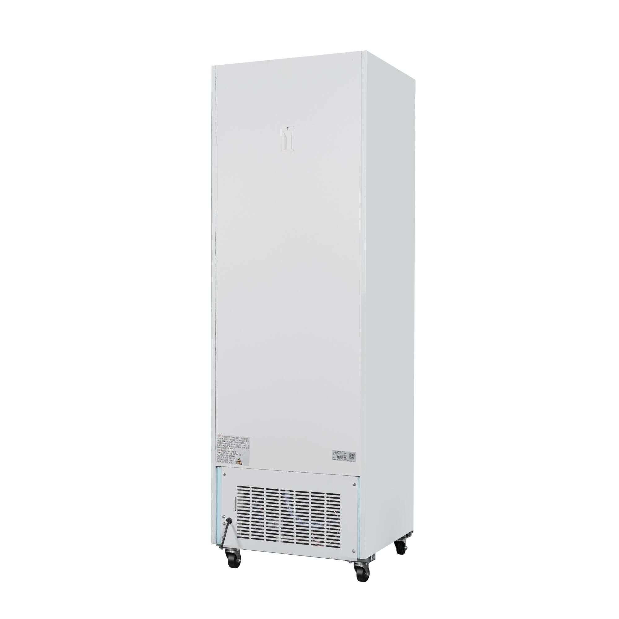 Alt View 8. Koolmore - 27 in. 1-Door Commercial Display Merchandiser Freezer 13 cu. ft. in White (MDF-1GD-13C-WH) - White.