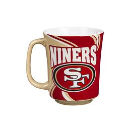 Evergreen Enterprises - San Francisco 49ers 14oz. Ceramic Mug with Matching Box - Multicolor