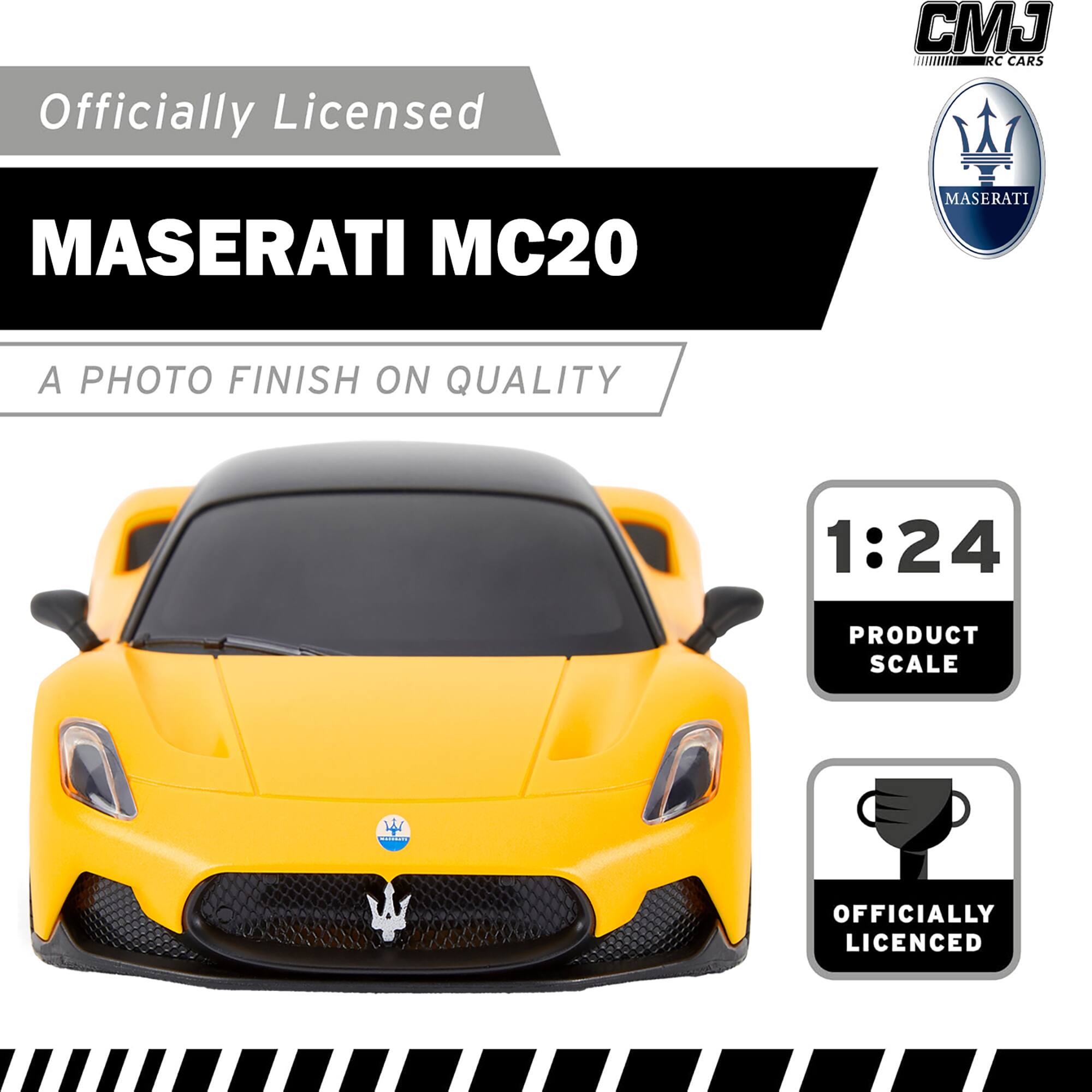 Officially Licensed Maserati MC20 CJ Cars 1:24 Product Scale