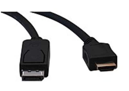 Tripp Lite - P582-006 6 Feet DisplayPort-Male to HDMI-Male Adapter Cable - Copper Conductor - Black
