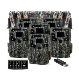 Browning Trail Cameras - Strike Force Pro X Trail Camera Bundle (6-Pack, Camo)