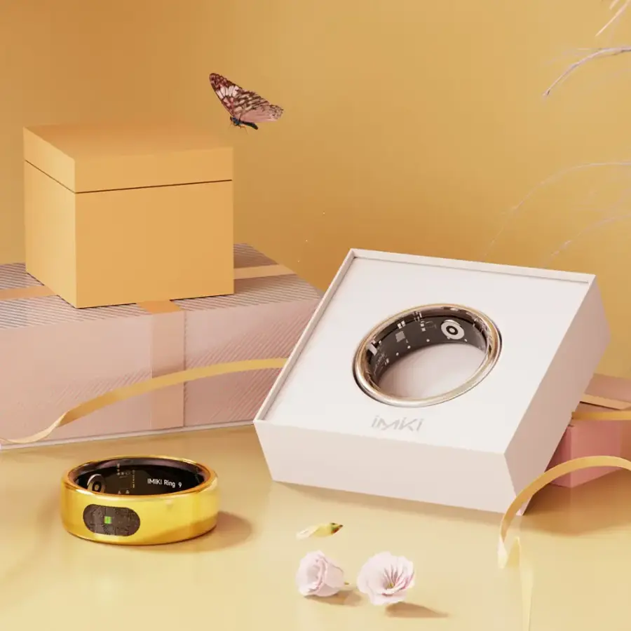 The text "IMIKI Ring 1" is already correct.