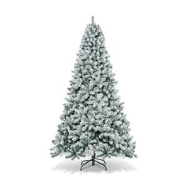 Kadyn - Christmas Tree,Home Party Christmas Tree Decorations,9 Feet Artificial Christmas Tree with Premium Snow Flocked Hinged - Green