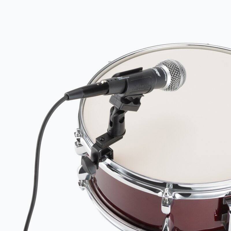 Alt View 4. On Stage Stands - On Stage DM01 Rim Mount Drum Microphone Clip - Black.