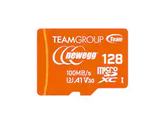 TEAMGROUP Team newegg 128GB 100MB/s MicroSDXC I A1 V30