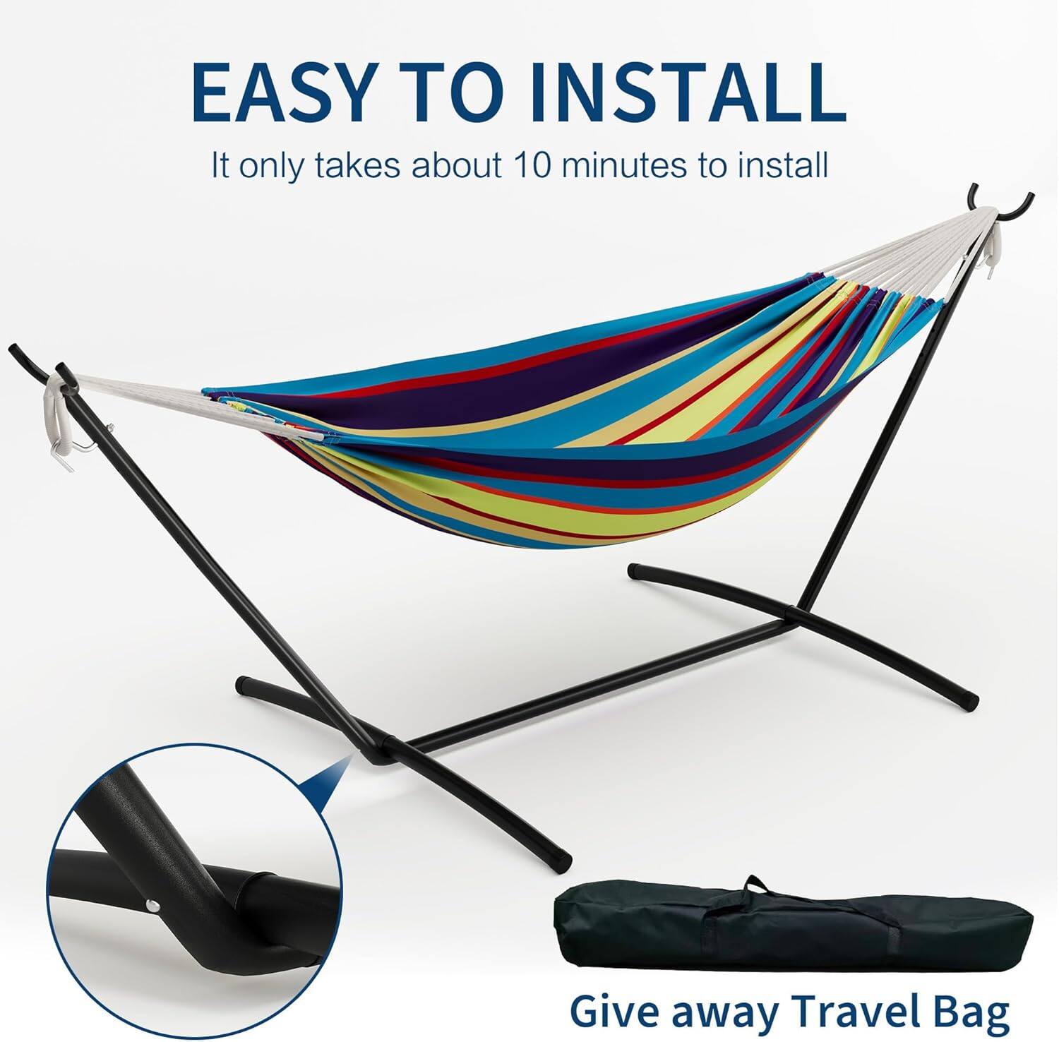 EASY TO INSTALL  
It only takes about 10 minutes to install  

Give away Travel Bag