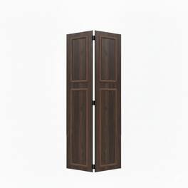 Boyel Living - Interior Barn Door 30-in L x 1.5-in W x 80-in H with Matching Installation Hardware - Antique brown