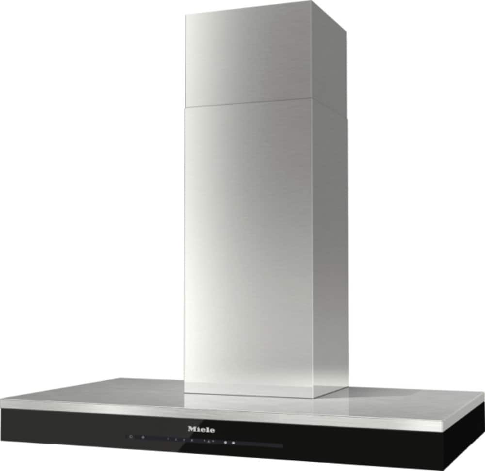 Miele - 36 inches - Externally Vented - Wall Range Hood - Stainless Steel - Front_Zoom