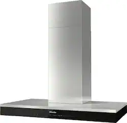Miele - 36 inches - Externally Vented - Wall Range Hood - Stainless Steel - Front_Zoom