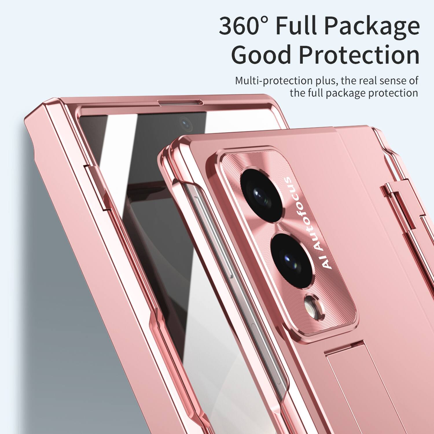 360° Full Package Good Protection  
Multi-protection plus, the real sense of the full package protection  
AI Autofocus