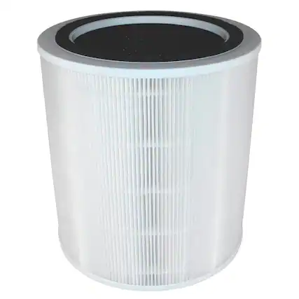 Front. HQRP - 3-in-1 H13 True HEPA Replacement Filter with Activated Carbon Pre-Filter for Levoit Core 400S 400S-P.