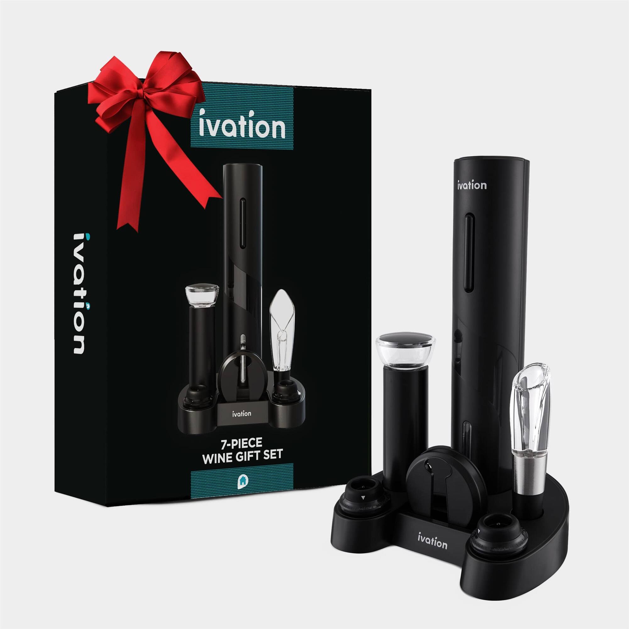 ivation, ivation, ivation, 7-PIECE WINE GIFT SET, ivation