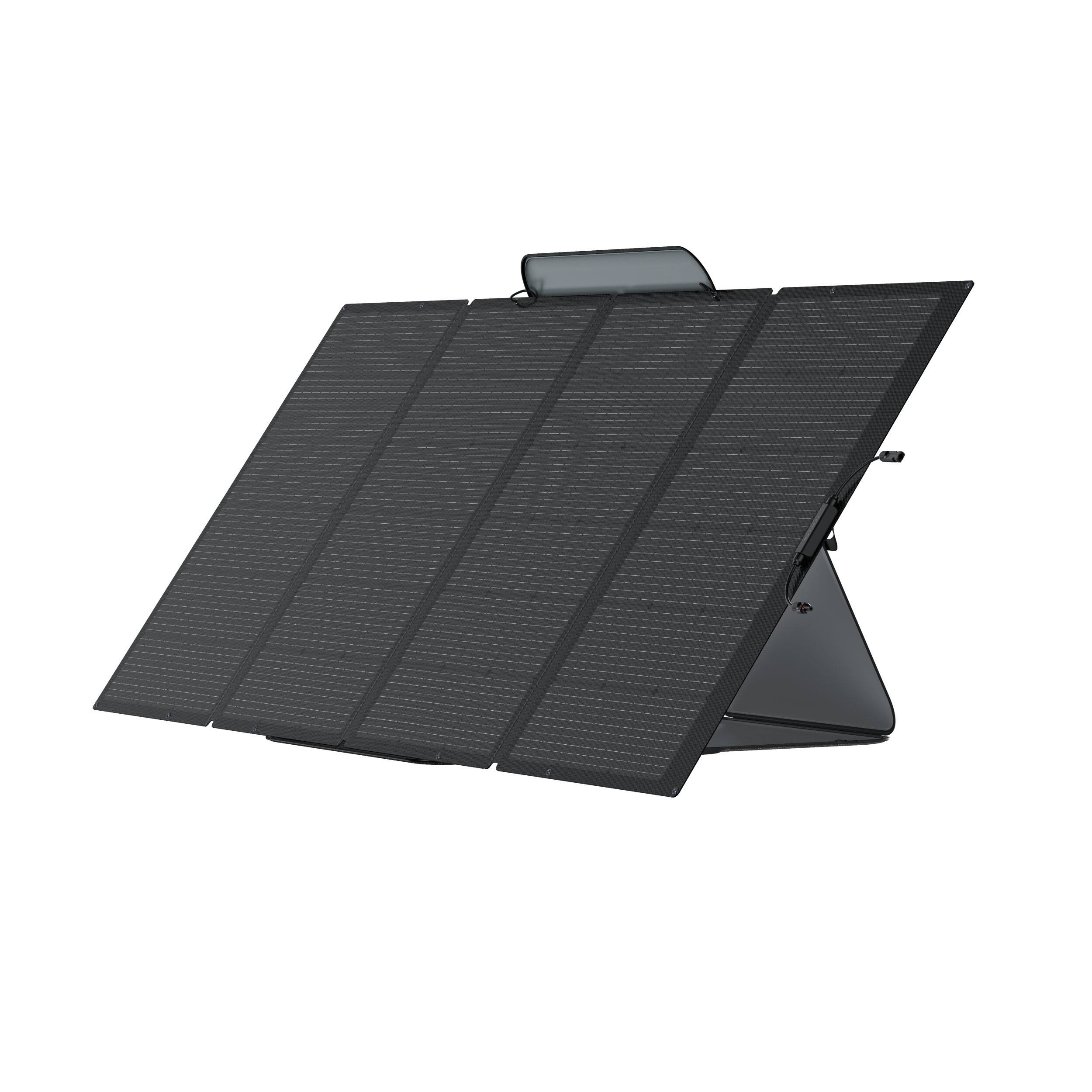 Alt View 11. EcoFlow - 400W Foldable Solar Panel - Black.