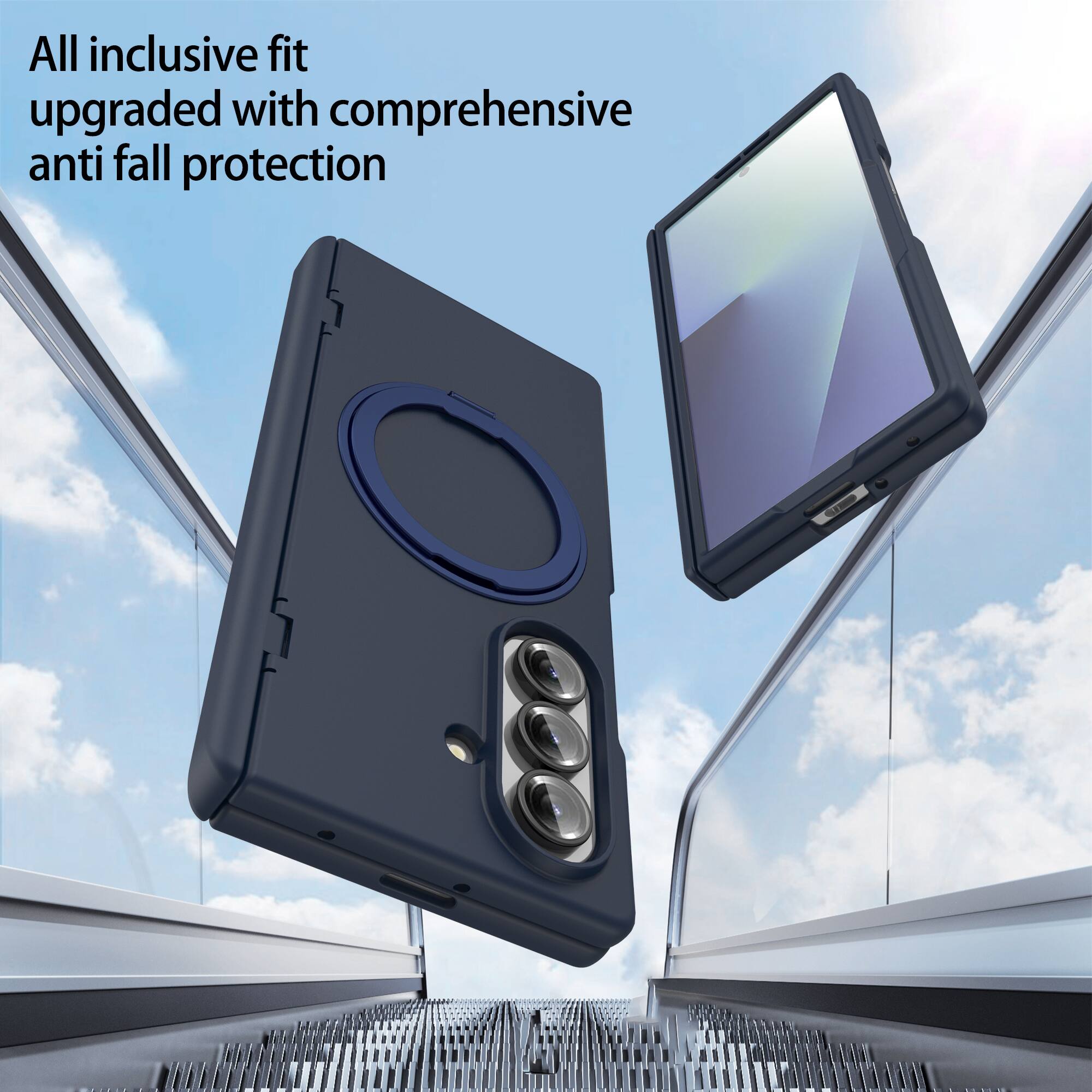 All inclusive fit upgraded with comprehensive anti fall protection