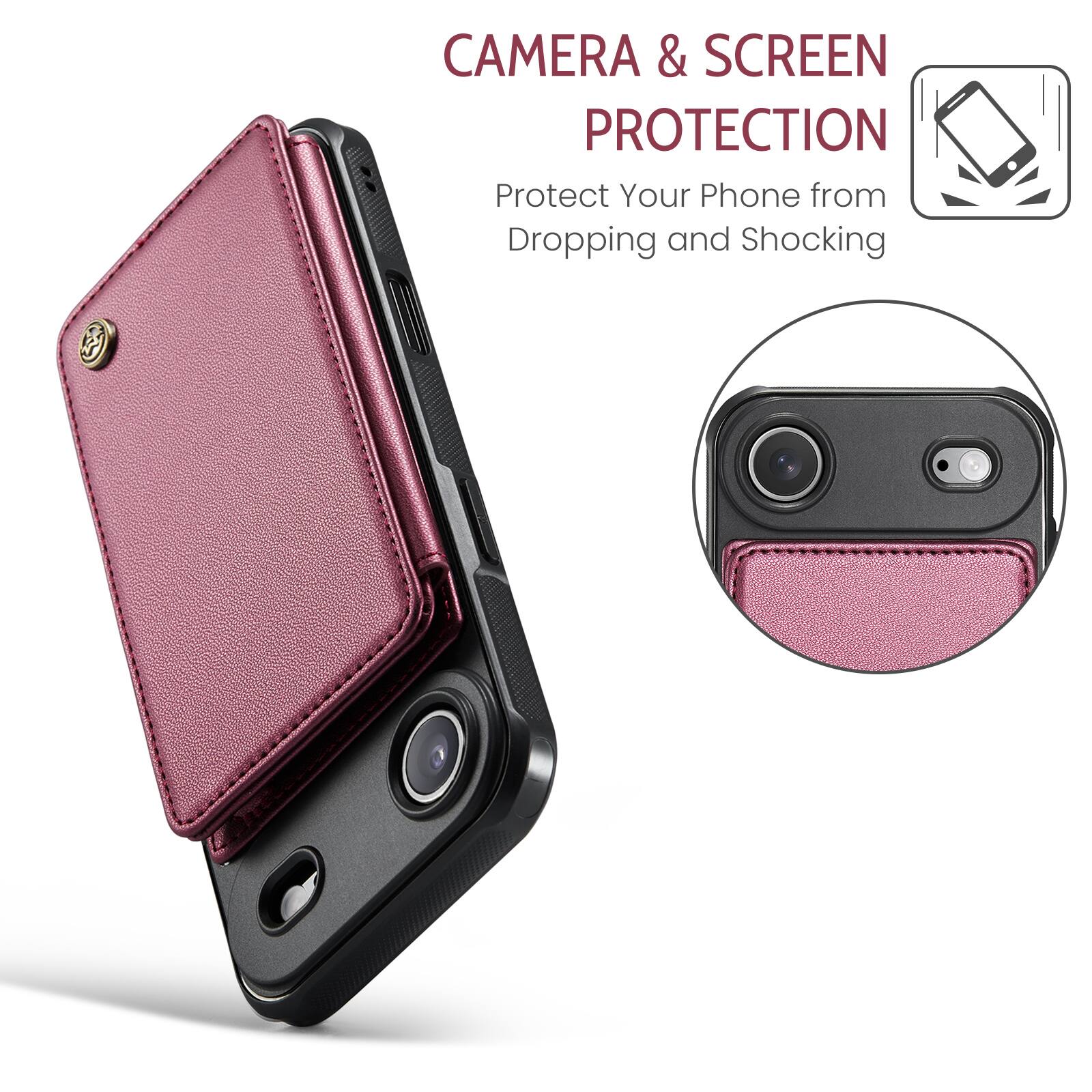 CAMERA & SCREEN PROTECTION  
Protect Your Phone from Dropping and Shocking