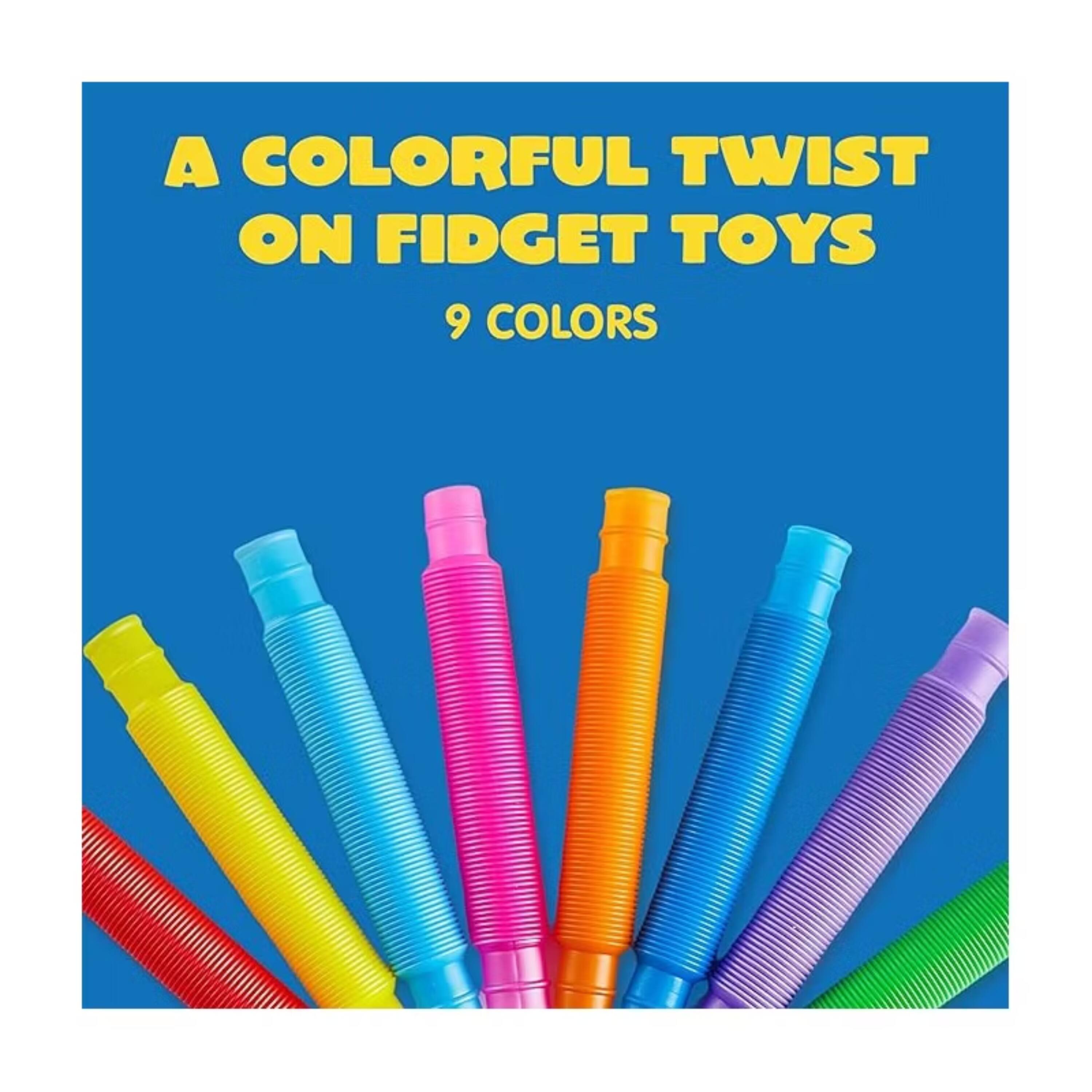 A COLORFUL TWIST ON FIDGET TOYS  
9 COLORS