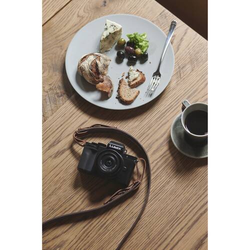 Alt View 4. Panasonic - Panasonic LUMIX G100 4K Mirrorless Camera with 12-32mm Lens for Photo and Video (International Version).