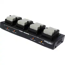 Dolgin Engineering - TC40-CAN-LP-E8 4-Position Battery Charger for Canon LP-E8 (for Canon EOS Rebel T2i, T3i & T4i)