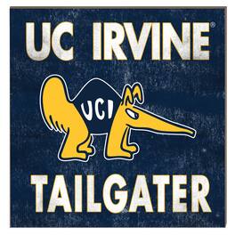 Jardine - UC Irvine Anteaters 10" x 10" Team Color Tailgater Plaque - Navy