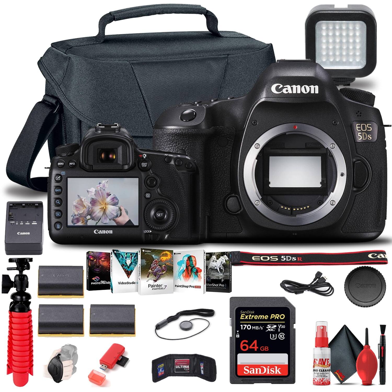 Canon EOS 5Ds R  
- N  
- 2  
- 1  
- H  
- SrT  
- 3  
- a  
- [o SET  
- Camon  
- Canon  
- LOCE  
- P  
- EOS 5Ds  
- Ca  
- Catron  
- PHONOME  
- VideoStudio  
- Painter  
- nm  
- PaintShop  
- nedhec  
- ro  
- Prodous  
- Cerem  
- ULTIMA  
- SanDisk  
- Extreme PRO  
- 170 MB/s  
- V30  
- I  
- 3  
- 64 GB  
- SanDisk  
- SAVE as CLEARD