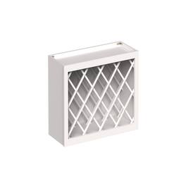 Boyel Living - 30-in W x 18-in H x 12-in D Slim Shaker RTA Kitchen Wine Rack Wall Cabinet - Snow White