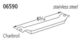 Music City Metals - MCM090659006 burner, cross-over, ss, 6.3125 x 0.9375;