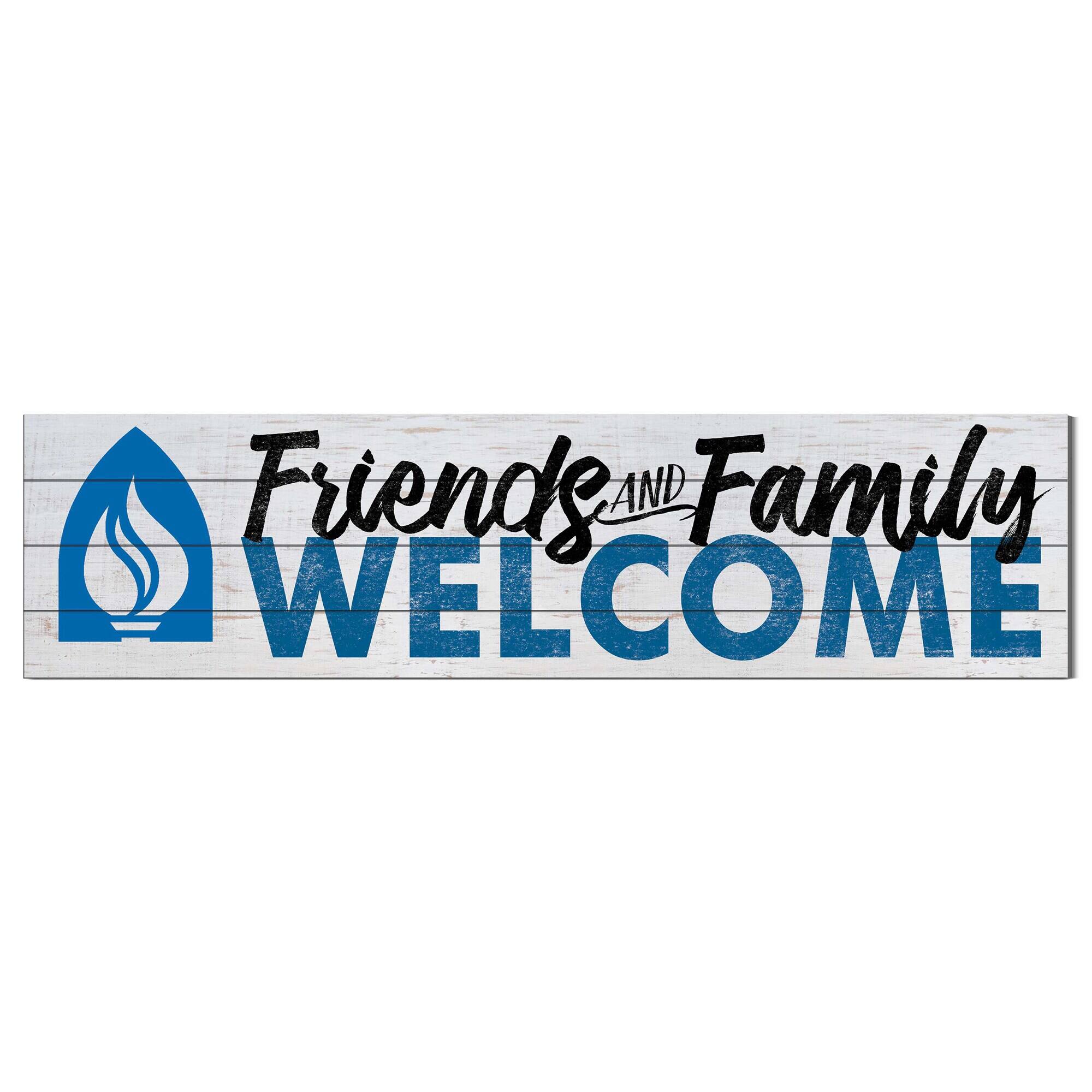 Andrews University Cardinals 10'' x 40'' Friends & Family Welcome Sign