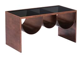 Hivvago - Aveiro Coffee Table - Copper & Black