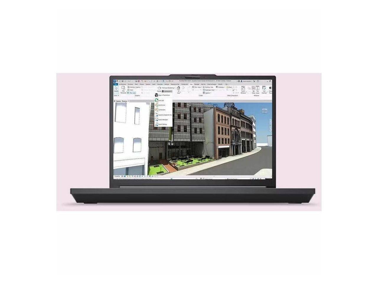 Alt View 8. Lenovo - Lenovo ThinkPad P16 Gen 3 21RQ0017US 16" Mobile Workstation - WUXGA - Intel Core Ultra 7 255HX - 32 GB - 512 GB SSD - Black.