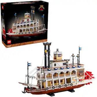 LEGO - Ideas River Steamboat 3D Puzzle for Adults 21356