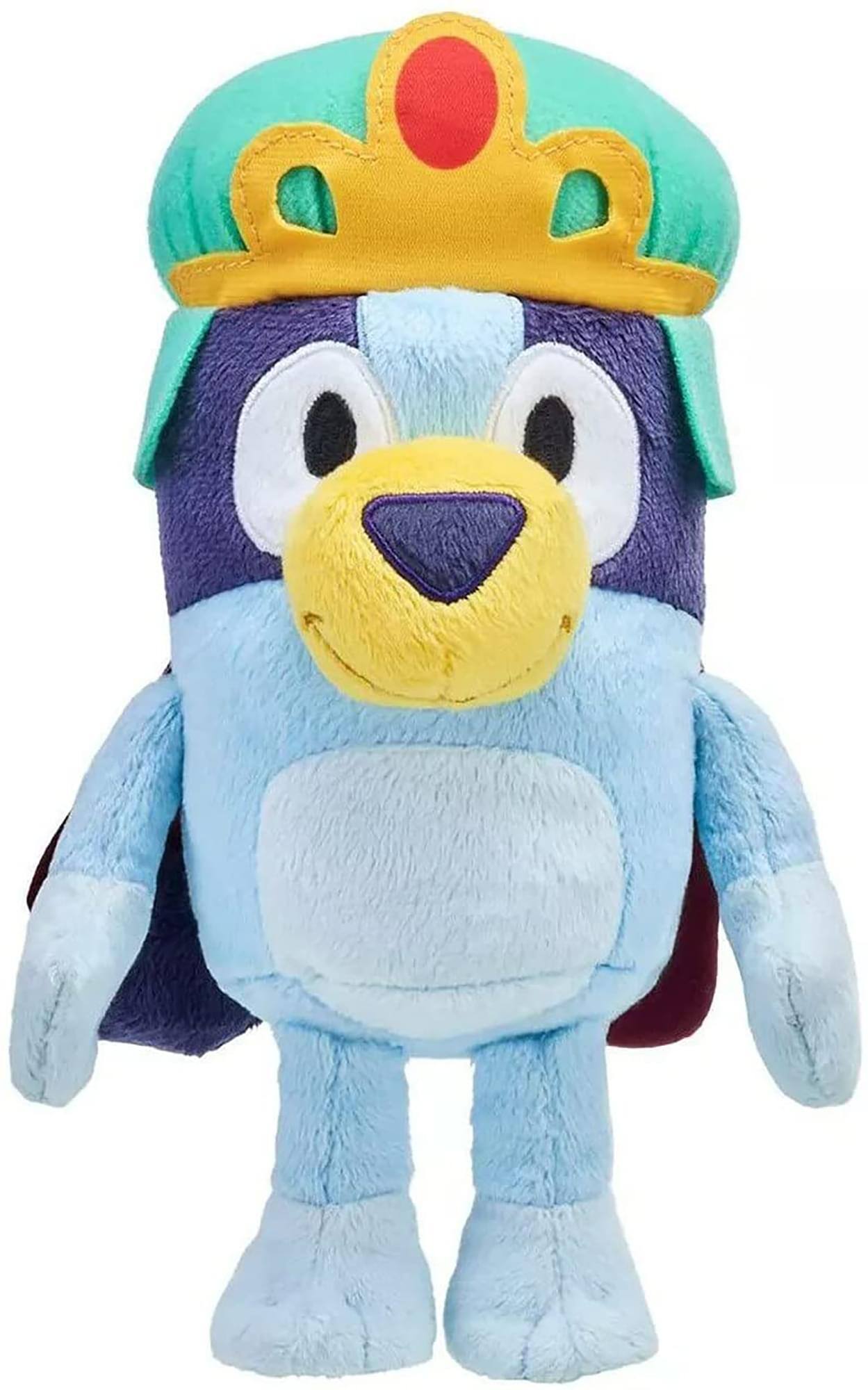 Moose Toys - Bluey Family & Friends 8 Inch Character Plush | Bluey Royal - Blue
