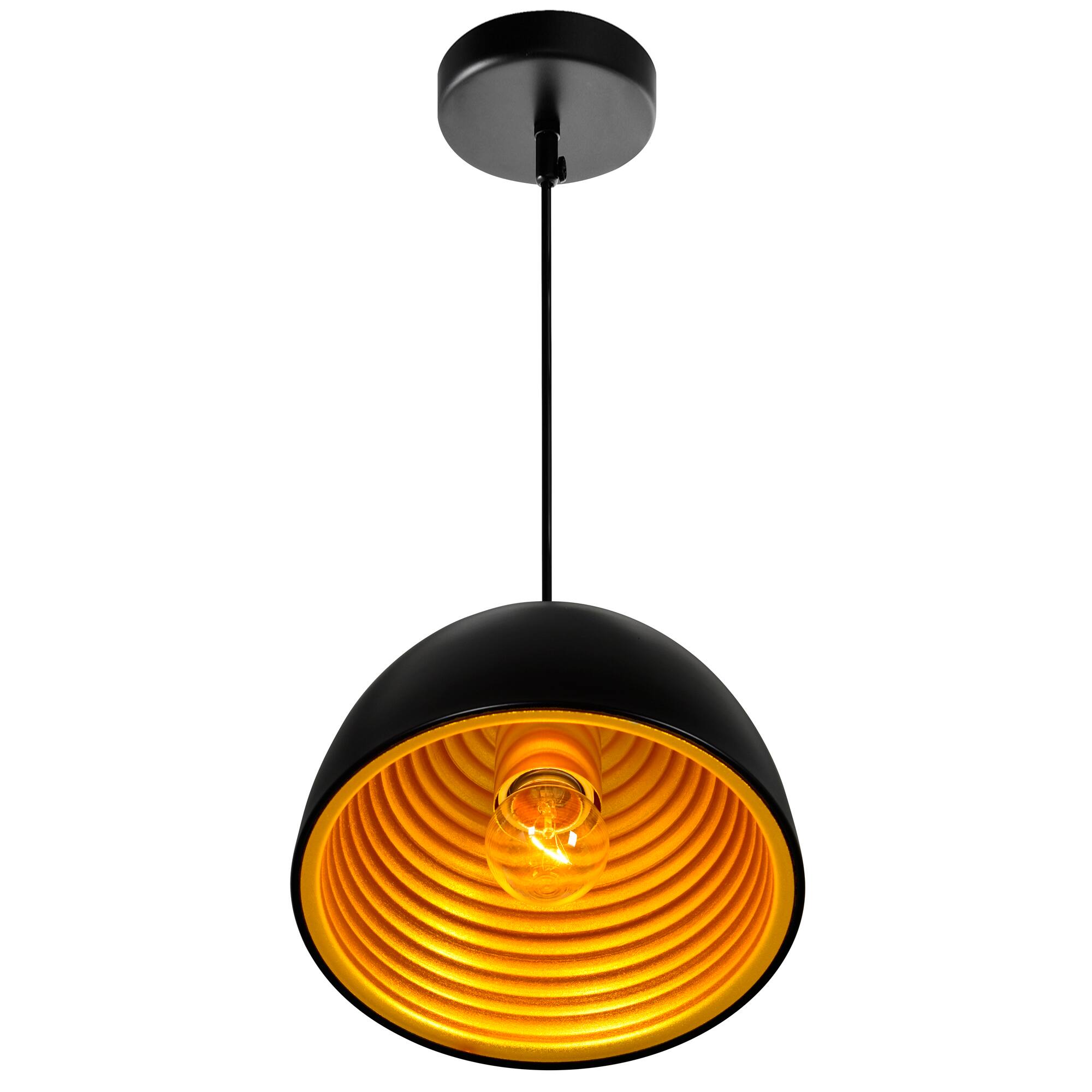 Left. CWI Lighting - Modest 1 Light Down Mini Pendant With Black Finish - Black.
